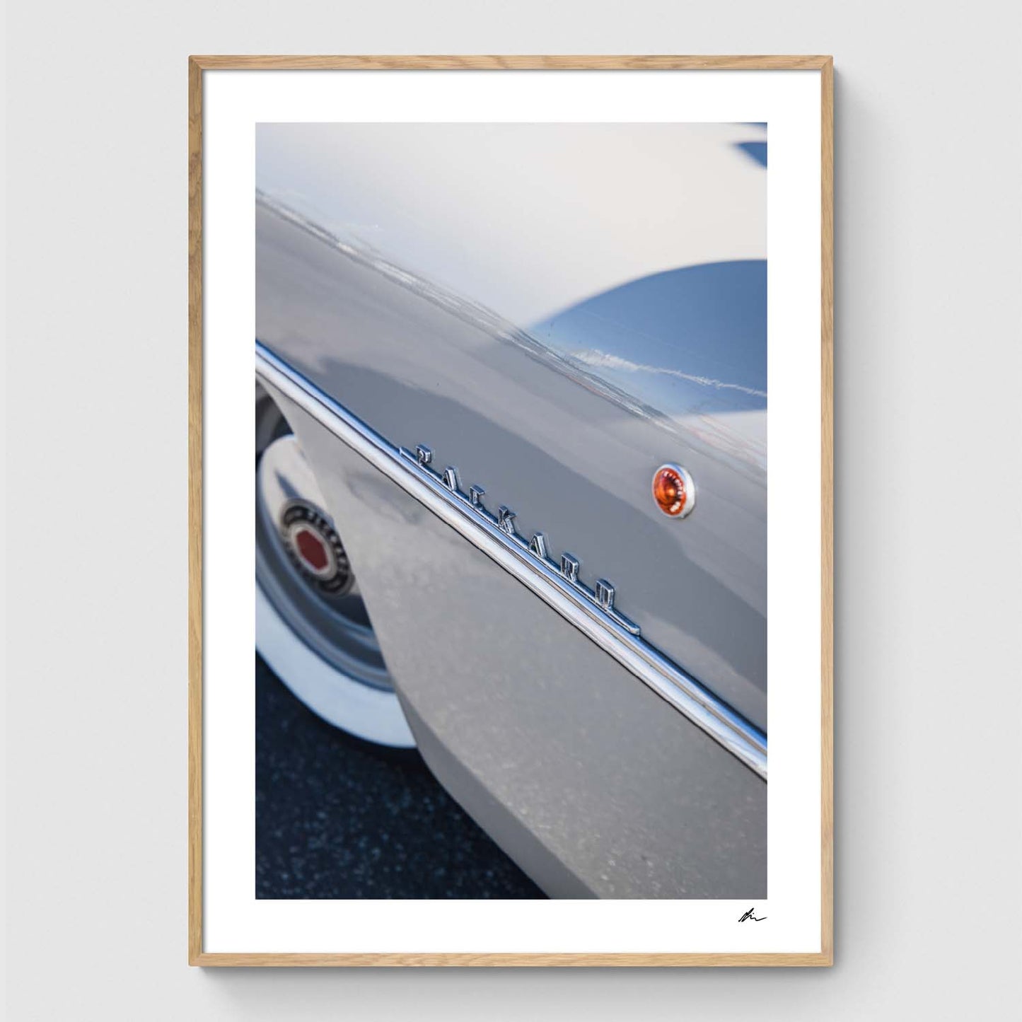 Grå Packard