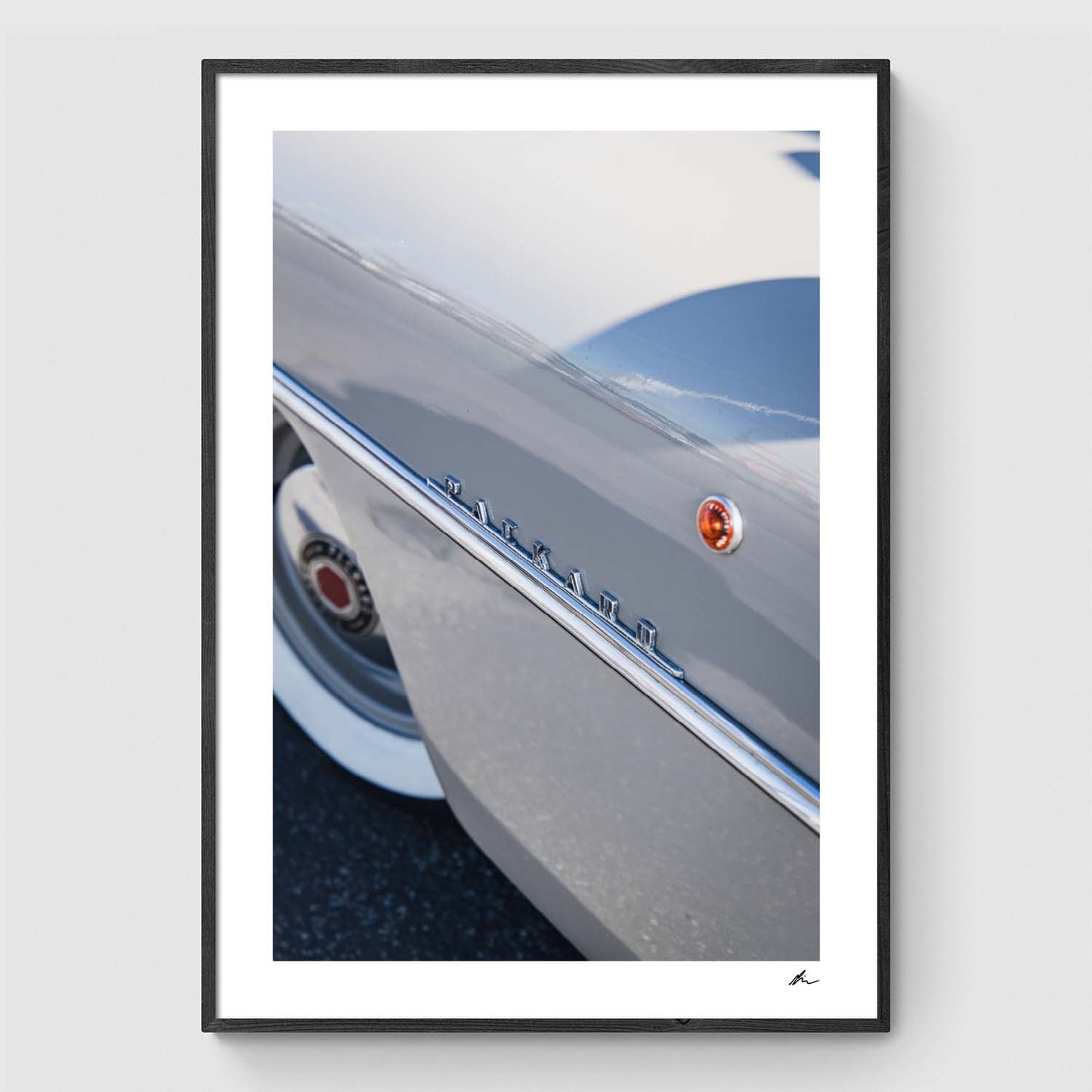 Grå Packard