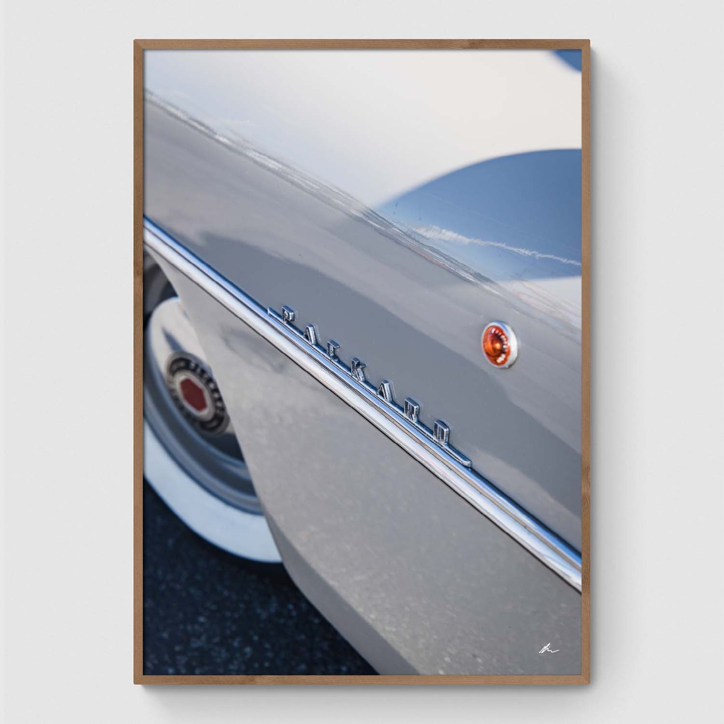 Grå Packard