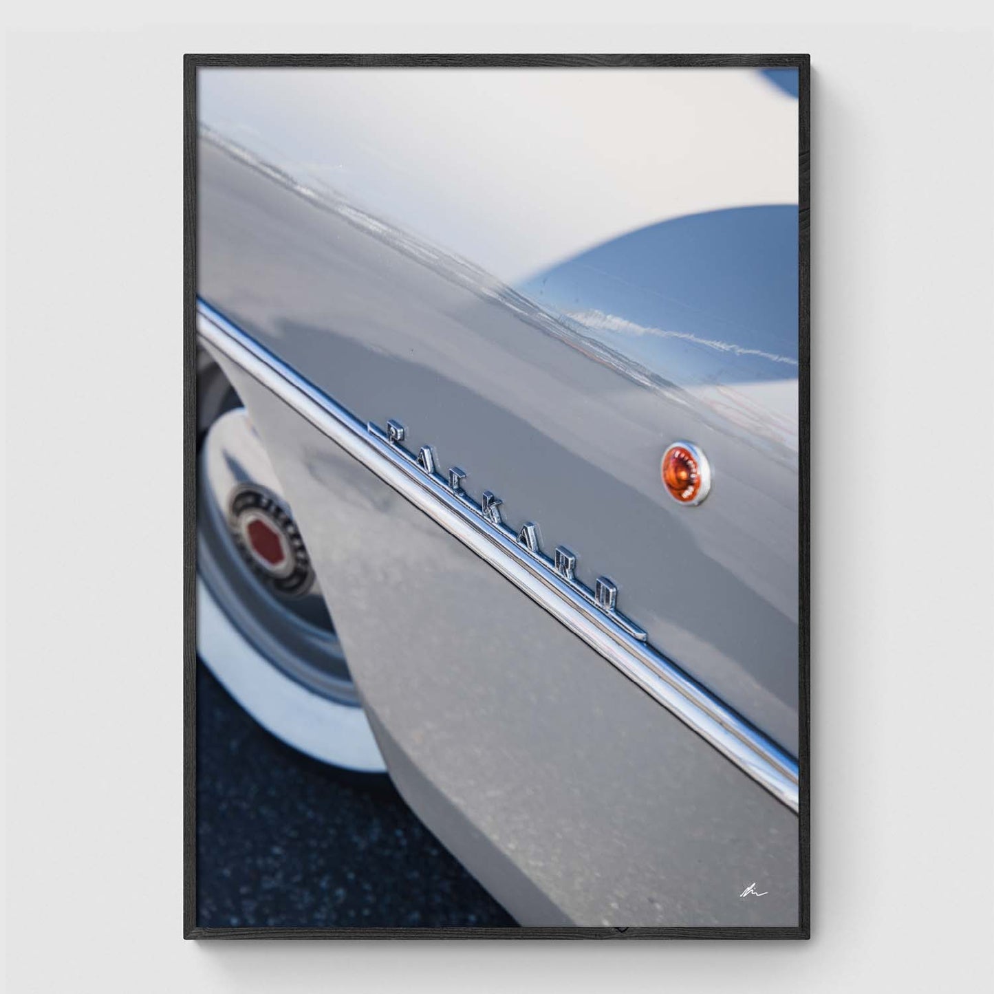 Grå Packard