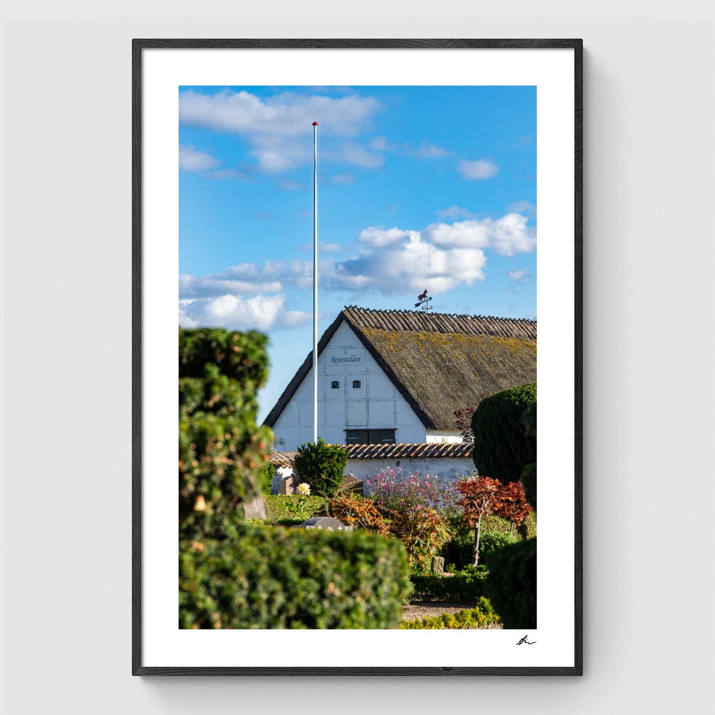 Rejsestalden ved Jungshoved Kirke