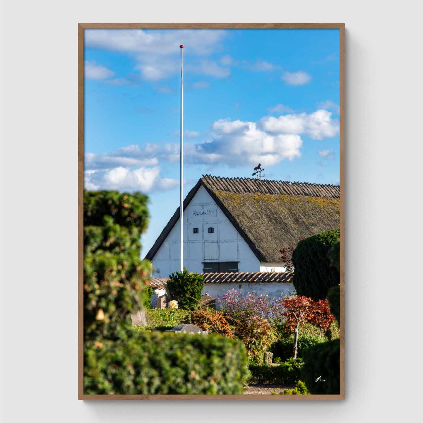 Rejsestalden ved Jungshoved Kirke