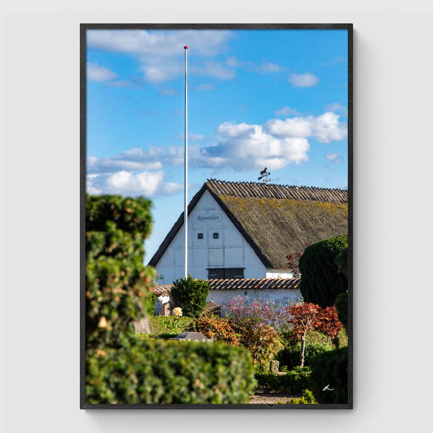 Rejsestalden ved Jungshoved Kirke