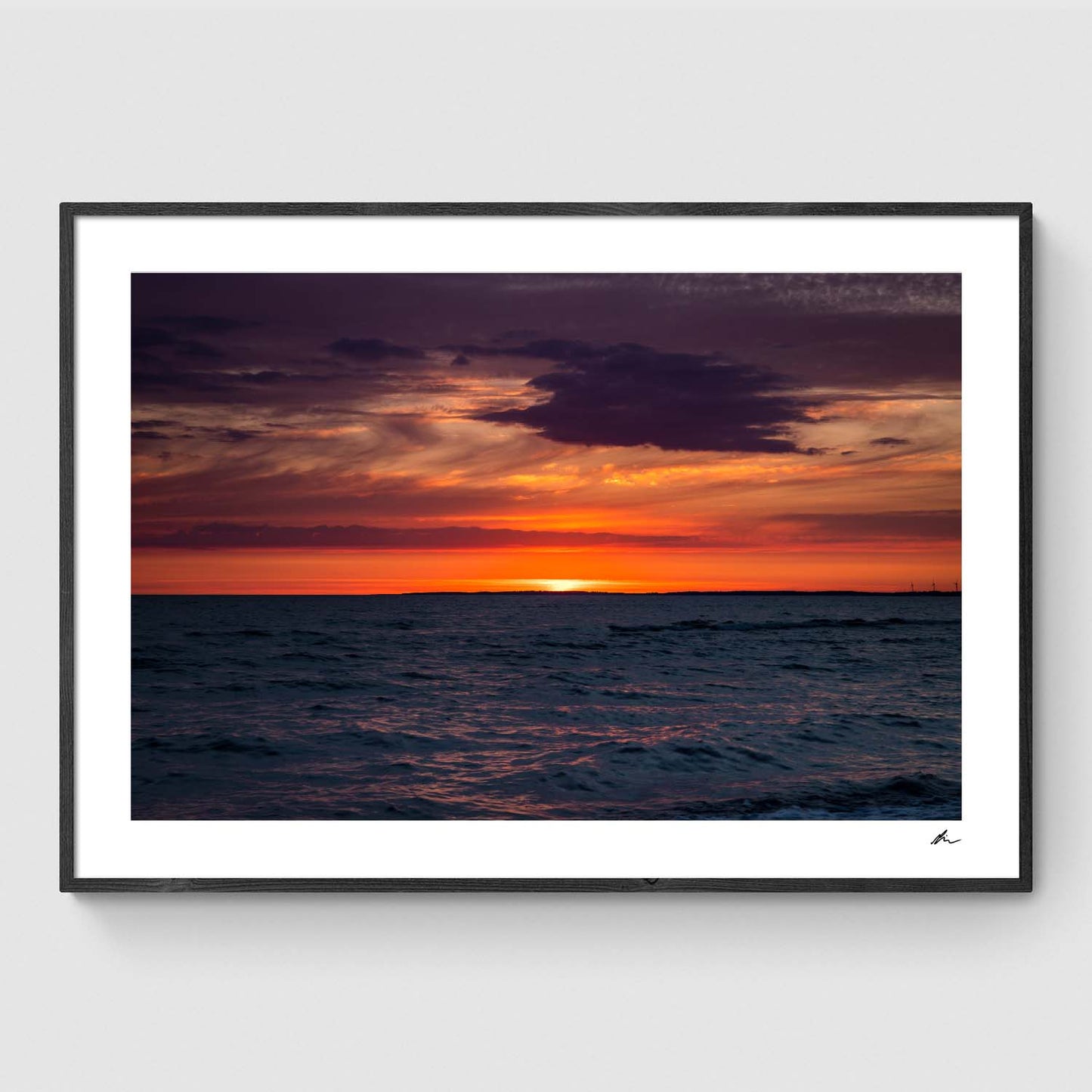 Sunset at Bjerge Sydstrand