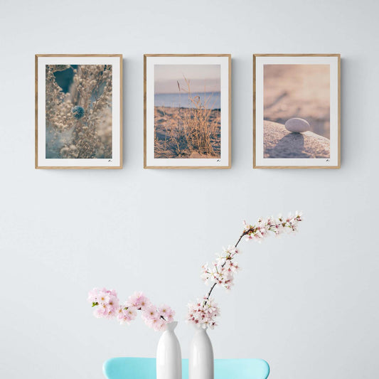 Plakatsæt: Pastel trio