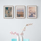 Plakatsæt: Pastel trio