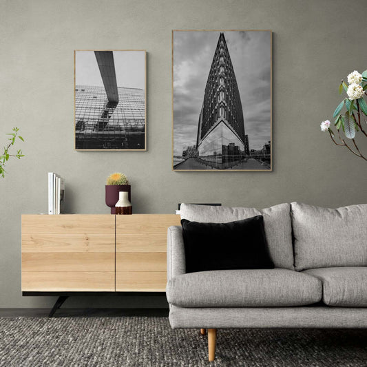 Plakatsæt: Sort/hvid arkitektur