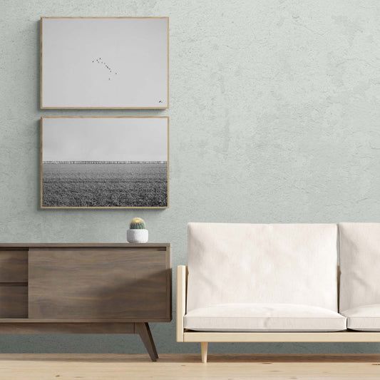 Plakatsæt: Sort/hvid minimalisme